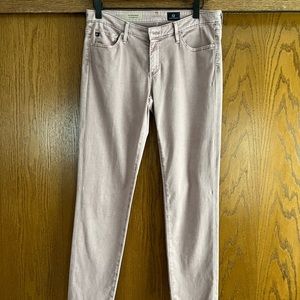 AG Adriano Goldschmied The Stevie ankle in Dusty Rose